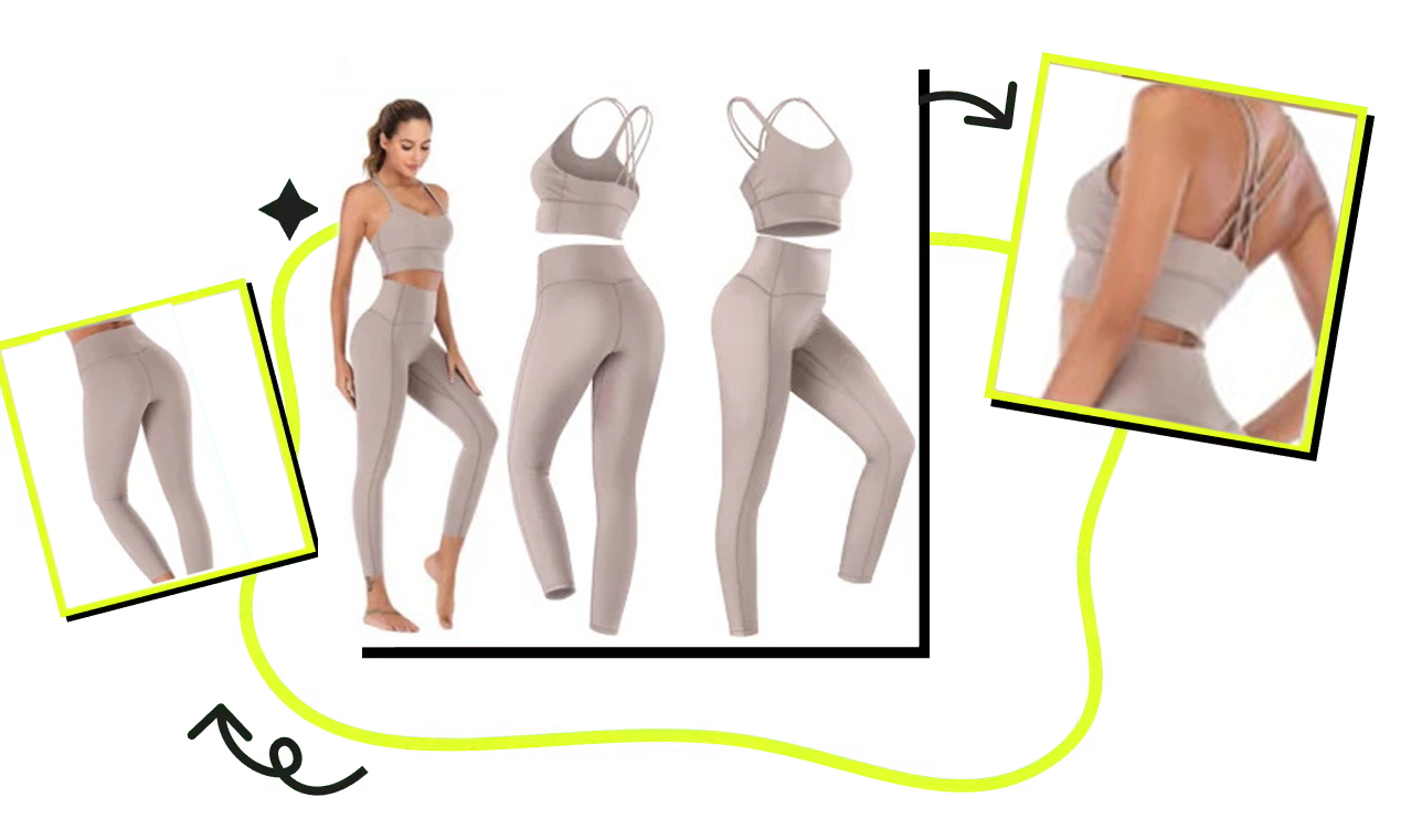 Ghost mannequin effect on fashion product photo